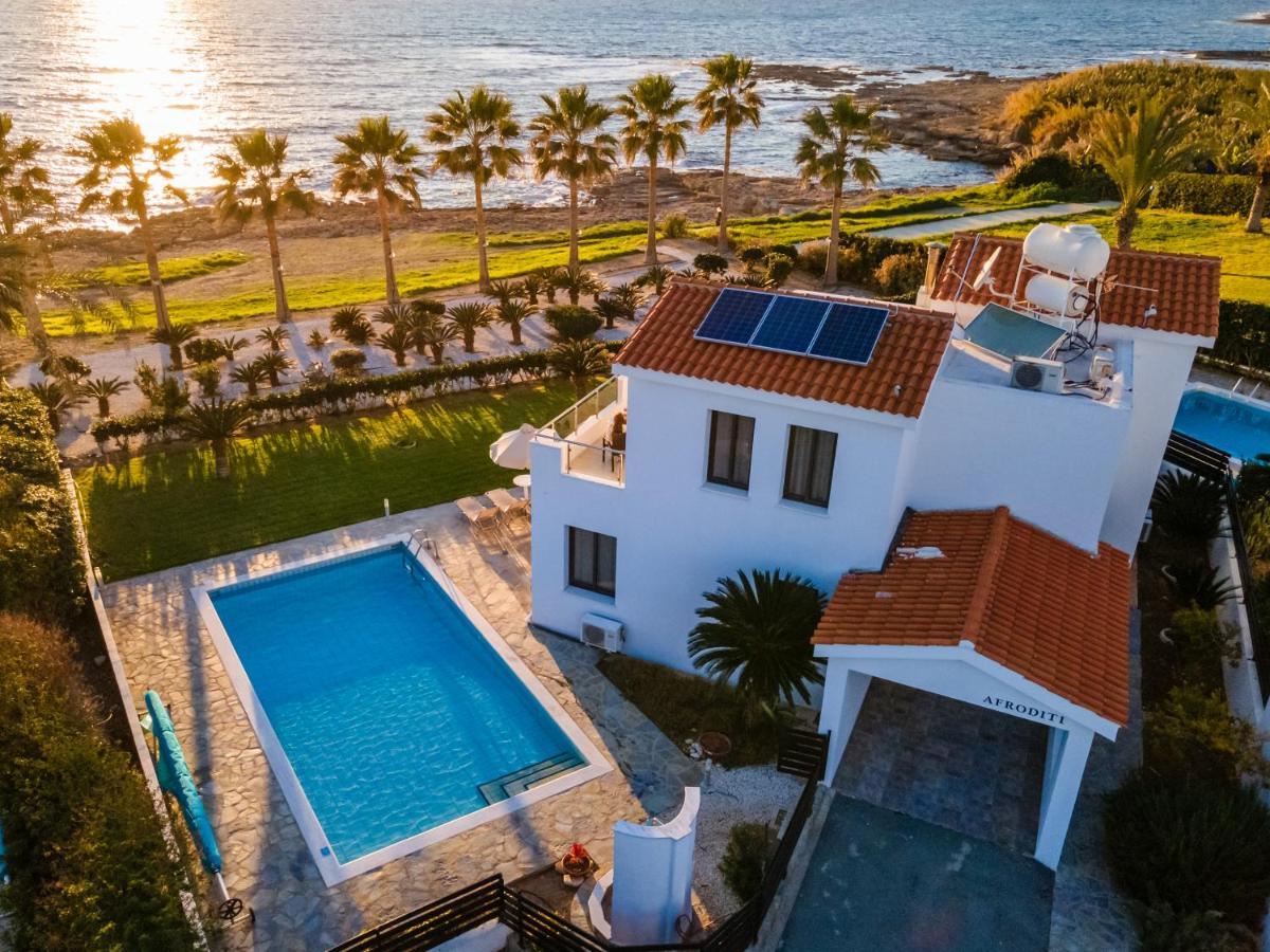 Platzia Beach Villas Paphos Esterno foto